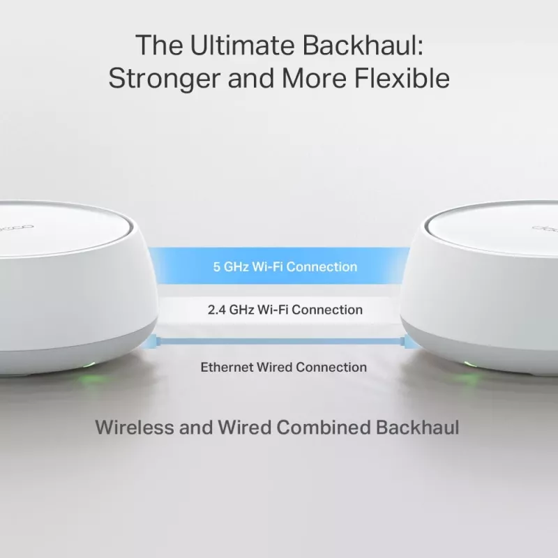 TP-Link DECO BE22 Dualband (2,4 GHz / 5 GHz) Wi-Fi 7 (802.11be) λευκό 2 Intern