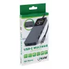 Hub διασύνδεσης USB-C InLine 35392D USB 3.2 Gen 2 Type-C Host σε HDMI, USB-A, USB-C 10000 Mbit/s γκρι