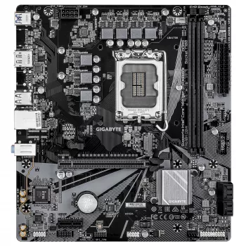 Μητρική GIGABYTE H610M D3W LGA1700 για επεξεργαστές Intel 12ης–14ης γενιάς, 5+1+1 VRM, DDR5 έως 5600 MHz, 128 GB, PCIe 3.0 M.2, 1 GbE, USB 3.2 Gen1