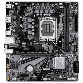 Μητρική GIGABYTE H610M D3W WIFI6 – Υποστηρίζει επεξεργαστές Intel Core 14ης γενιάς, 5+1+1 φάσεις VRM, έως 5600 MHz DDR4, 1x PCIe 3.0 M.2, Wi-Fi 6, 1GbE LAN, USB 3.2 Gen 1