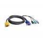 ATEN PS/2 USB KVM Καλώδιο 3m