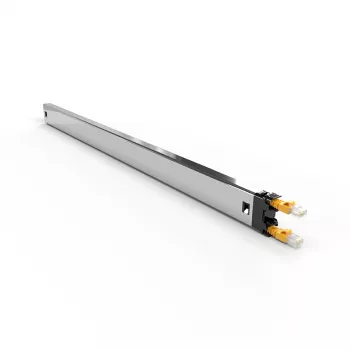 Patchbox καλώδιο δικτύου Cat6a U/FTP (STP) κίτρινο 1,8 m με βύσματα RJ-45