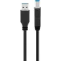 Καλώδιο USB 3.0 SuperSpeed Goobay 96119 5m Μαύρο