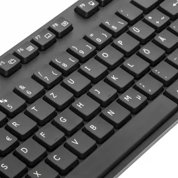 Targus AKB30DE Πληκτρολόγιο Home USB QWERTZ Γερμανικό Μαύρο