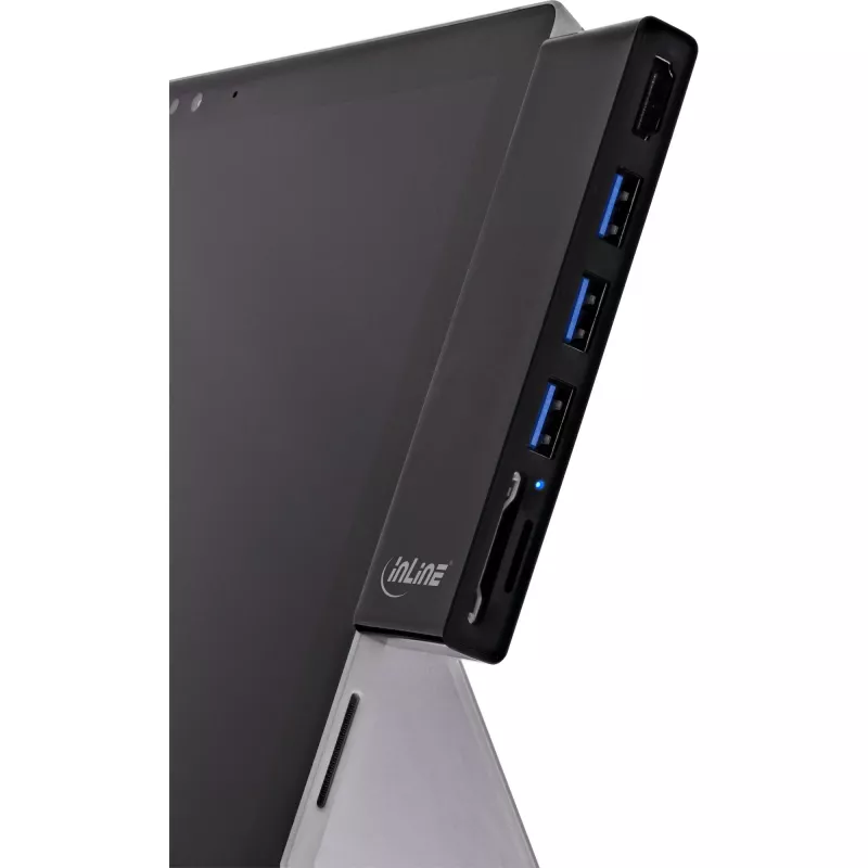 InLine Surface Pro 4/5/6 MultiHub Αντάπτορας σύνδεσης USB-C