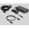 Βάση φορητού υπολογιστή DeLOCK 87725 Ενσύρματο Thunderbolt 3 Μαύρο Ασημί