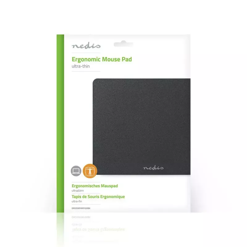 Mousepad Nedis ERGOMPAM100BK