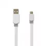 Καλώδιο USB Nedis CCBW60500WT10 1m USB 2.0 A σε Micro-USB B Λευκό