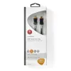 Καλώδιο USB Nedis CCBW64020AT20 USB4 Gen 2x2 2 m USB C Μαύρο Ασημί