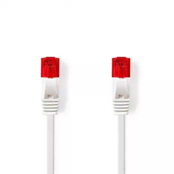 Nedis CCGP85216WT100 Καλώδιο δικτύου Λευκό 10 m Cat6 U/UTP