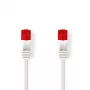 Nedis CCGP85216WT100 Καλώδιο δικτύου Λευκό 10 m Cat6 U/UTP