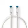Καλώδιο δικτύου Nedis CCTB85321AL05 RJ-45 Cat6a 0,5 m ασημί