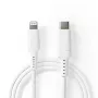 Καλώδιο Lightning Nedis CCGW39650WT10 1m λευκό USB C