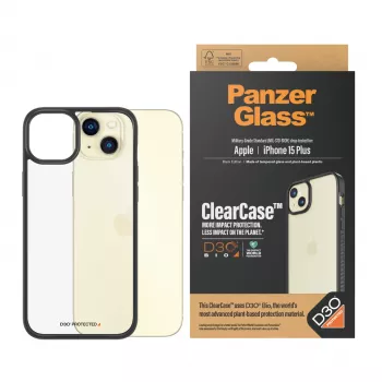 PanzerGlass ® ClearCase διαφανές & D3O® iPhone 15 Plus