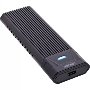InLine USB3.2 Gen.2 USB-C σε M.2 SSD (PCIe NVMe & SATA) θήκη