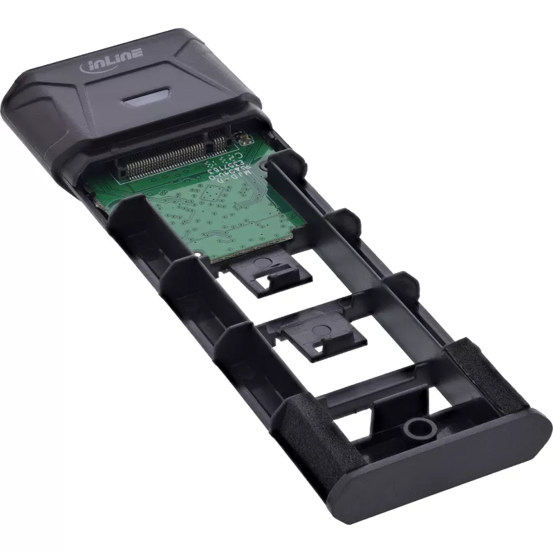 InLine USB3.2 Gen.2 USB-C σε M.2 SSD (PCIe NVMe & SATA) θήκη