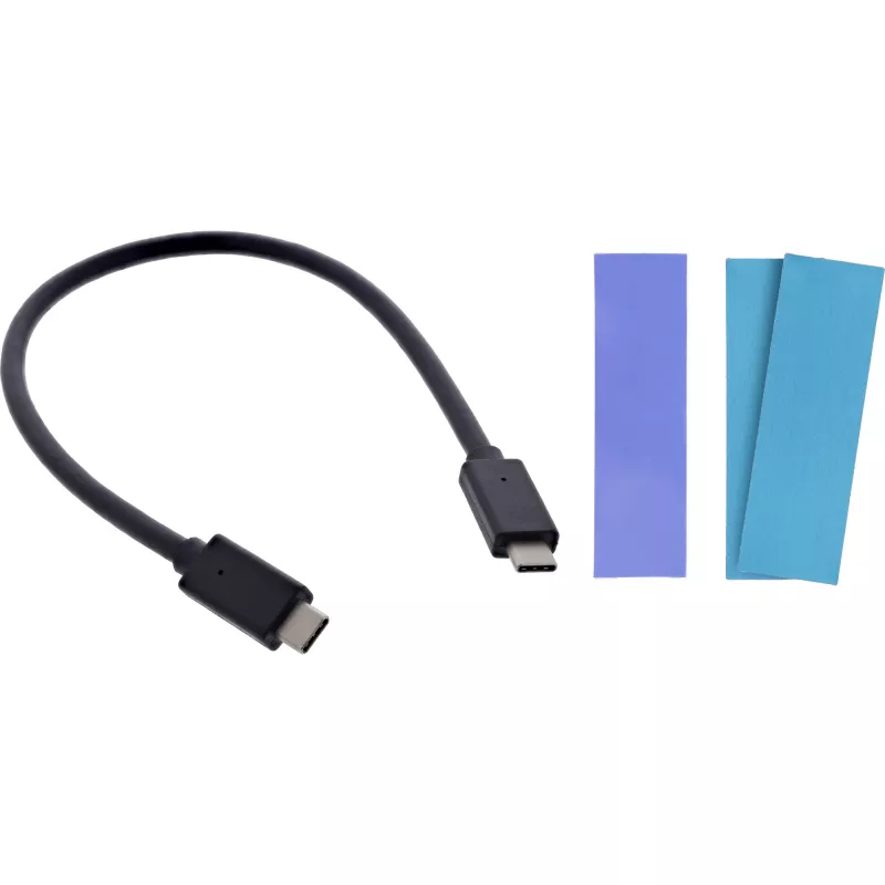 InLine USB3.2 Gen.2 USB-C σε M.2 SSD (PCIe NVMe & SATA) θήκη