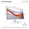 Οθόνη HP Series 5 532sf 31,5 ίντσες LCD LED 1920 x 1080