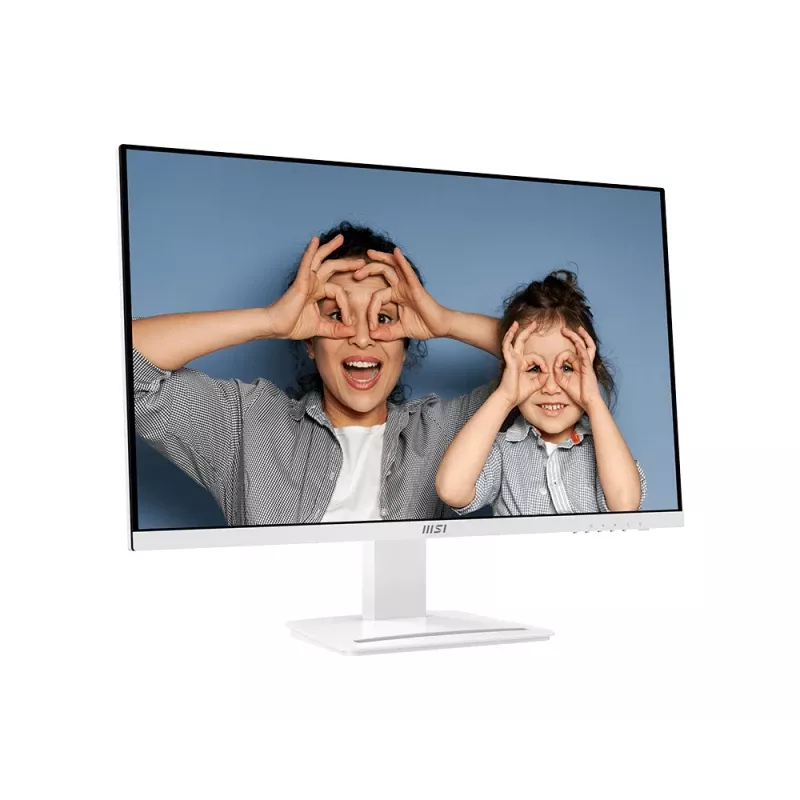 Οθόνη γραφείου MSI PRO MP273QWDE E2, 27 ιντσών (68,6 cm), 2560 x 1440 WQHD, IPS, 100 Hz, 1 ms MPRT, HDMI, DisplayPort, λευκή