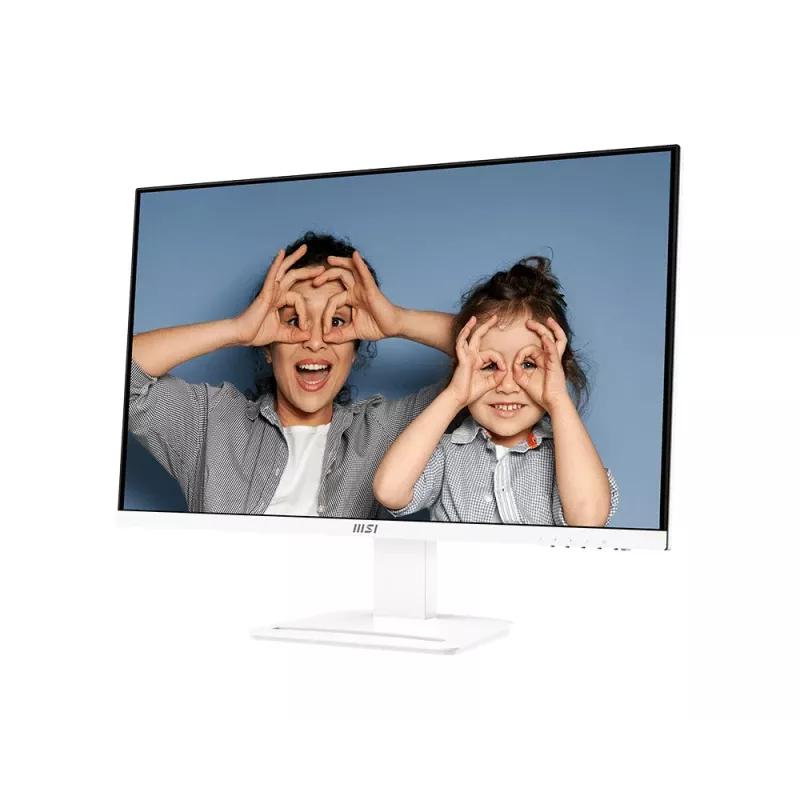 Οθόνη γραφείου MSI PRO MP273QWDE E2, 27 ιντσών (68,6 cm), 2560 x 1440 WQHD, IPS, 100 Hz, 1 ms MPRT, HDMI, DisplayPort, λευκή