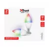 Έξυπνος λαμπτήρας TRUST 71293 – Wi-Fi Smart Light, λευκό, AC, 37×100 mm, συσκευασία 2 τεμ.