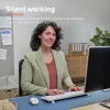 Trust Ody II πληκτρολόγιο ποντίκι περιλαμβάνεται Home/Office RF Wireless γερμανικό λευκό