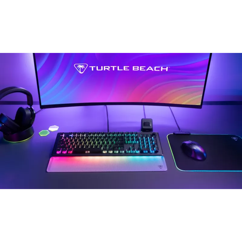 Turtle Beach Vulcan II Max Πληκτρολόγιο Gaming USB QWERTZ Μαύρο