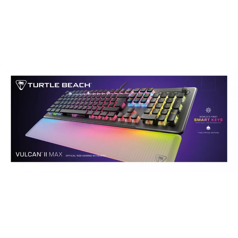 Turtle Beach Vulcan II Max Πληκτρολόγιο Gaming USB QWERTZ Μαύρο