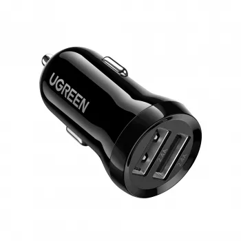 Ugreen 50875 φορητός φορτιστής MP4, φορητός υπολογιστής μαύρο Αναπτήρας αυτοκινήτου