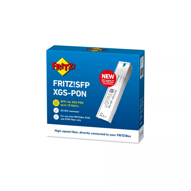 FRITZ! SFP XGS-PON Μονάδα δικτύου-πομποδέκτης οπτικής ίνας 10000 Mbit/s