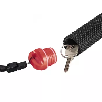 Monopod Hama 00004458 1/4 ίντσες πλαστικό μαύρο κόκκινο ύψος 19 cm