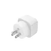 Hama 00223438 προσαρμογέας βύσματος ρεύματος Type B Type C (ευρωπαϊκό βύσμα)+Type F λευκό