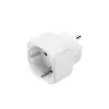 Hama 00223438 προσαρμογέας βύσματος ρεύματος Type B Type C (ευρωπαϊκό βύσμα)+Type F λευκό
