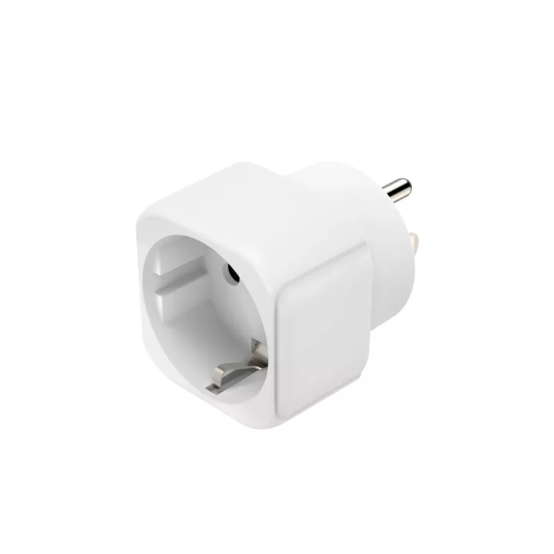 Hama 00223438 προσαρμογέας βύσματος ρεύματος Type B Type C (ευρωπαϊκό βύσμα)+Type F λευκό