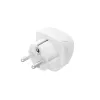 Hama 00223456 προσαρμογέας ρεύματος Type E/F Hybrid Universal λευκό
