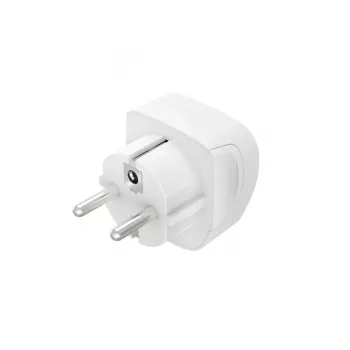 Hama 00223456 προσαρμογέας ρεύματος Type E/F Hybrid Universal λευκό