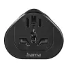 Hama 00223454 προσαρμογέας βύσματος ρεύματος Type E/F Hybrid Universal μαύρο
