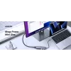 UGREEN 20956A Revodok CM511 διανομέας USB-C 6 σε 1, HDMI, 3x USB-A 3.0, SD/TF, 5 Gbps, ασημί