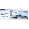 UGREEN 20956A Revodok CM511 διανομέας USB-C 6 σε 1, HDMI, 3x USB-A 3.0, SD/TF, 5 Gbps, ασημί