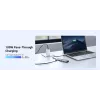 UGREEN 20956A Revodok CM511 διανομέας USB-C 6 σε 1, HDMI, 3x USB-A 3.0, SD/TF, 5 Gbps, ασημί