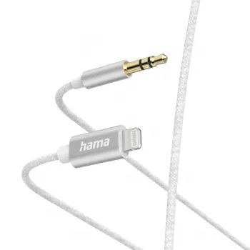Καλώδιο Lightning Hama 00201522 1 m λευκό Lightning 3,5 mm