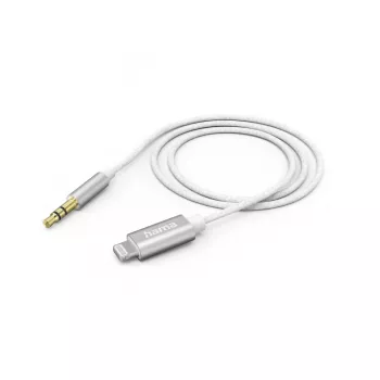 Καλώδιο Lightning Hama 00201522 1 m λευκό Lightning 3,5 mm
