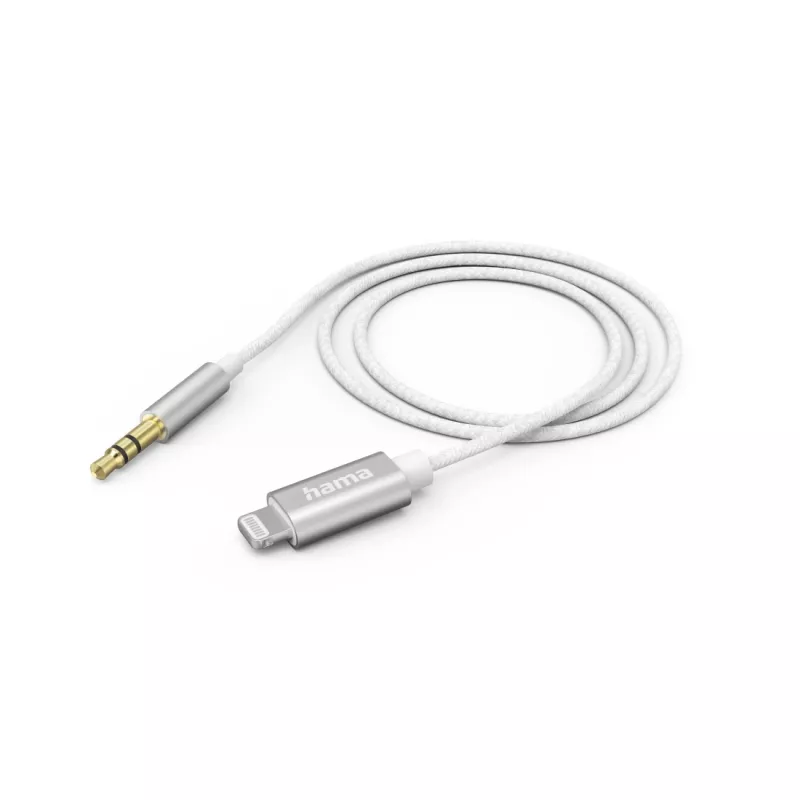 Καλώδιο Lightning Hama 00201522 1 m λευκό Lightning 3,5 mm