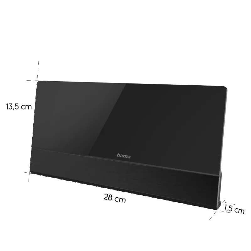 Εσωτερική κεραία Hama Premium 00221084 Μαύρο 2m USB