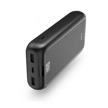 Hama 00201710 Powerbank Λιθίου-πολυμερούς (LiPo) 20000 mAh Ανθρακί