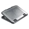 Hama 00126807 βάση ψύξης laptop από αλουμίνιο, ρυθμιζόμενης κλίσης, 2 ανεμιστήρες, έως 39,6 cm (15,6 ίντσες), μαύρη