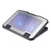 Hama 00126807 βάση ψύξης laptop από αλουμίνιο, ρυθμιζόμενης κλίσης, 2 ανεμιστήρες, έως 39,6 cm (15,6 ίντσες), μαύρη