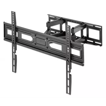 Manhattan Βάση Τοίχου TV & Monitor Full Motion 1 οθόνη 37-65 Μαύρο VESA 100x100 έως 600x400mm Max 40kg