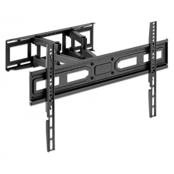 Manhattan Βάση Τοίχου TV & Monitor Full Motion 1 οθόνη 37-65 Μαύρο VESA 100x100 έως 600x400mm Max 40kg