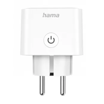 Έξυπνο βύσμα Hama 00176654 3680 W εσωτερικού χώρου ασύρματο Wi-Fi λευκό